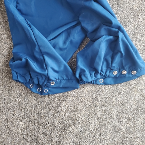 Womens Scrub Pants Blue Elastic Waist Stretch Jogger Adult Medical - 2 Pants - Picture 5 of 6